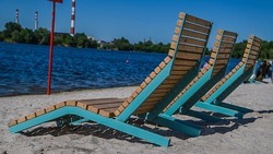 Пространство пляжа «Берега» в Белгороде подготовили к новому сезону
