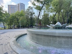 Новая входная группа и ещё один фонтан появятся в Центральном парке Белгорода 